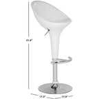 Tabouret de bar pivotant Zorab - FOX7504 - Safavieh Couture