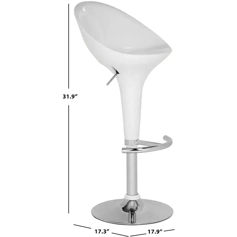 Tabouret de bar pivotant Zorab - FOX7504 - Safavieh Couture