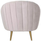 Fauteuil capitonné Razia Channel - SFV4700 - Safavieh Couture