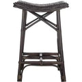 Amara Stool - SEA7012A - Brown - Safavieh