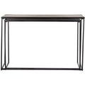 Garin Console (Set of 2) - FOX4267A - Brown - Safavieh Couture