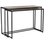 Console Garin (lot de 2) - FOX4267A - Marron - Safavieh Couture