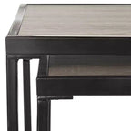 Console Garin (lot de 2) - FOX4267A - Marron - Safavieh Couture