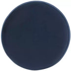 Elsworth Pouf en velours avec base en laiton - SFV3558 - Marine/Laiton - Safavieh Couture