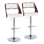 Set of 2 Cecina Adjustable Barstools - LumiSource
