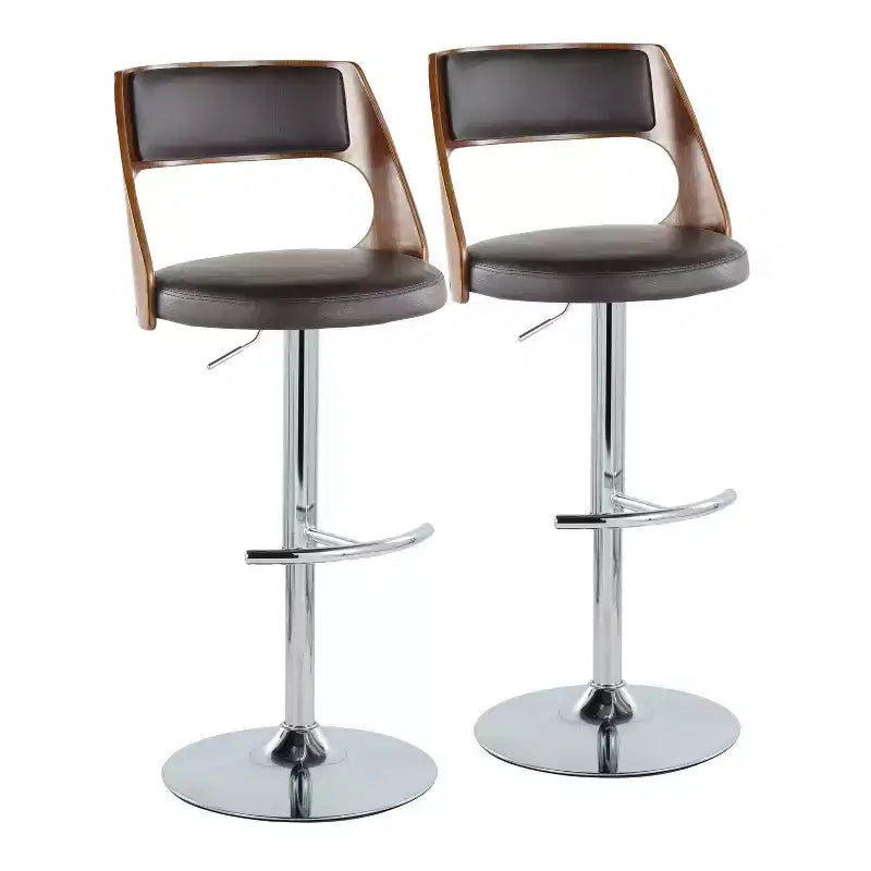 Lot de 2 tabourets de bar réglables Cecina - LumiSource