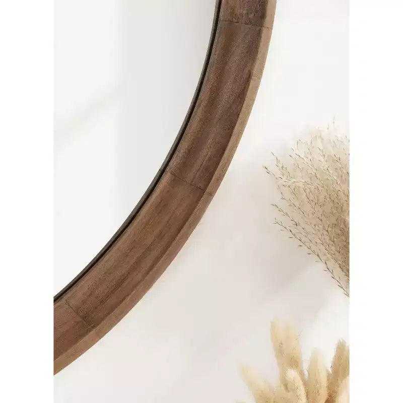 Miroir mural rond Hatherleigh par Kate and Laurel