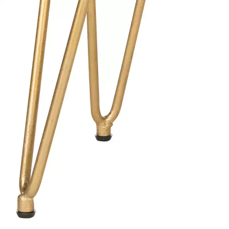 Banc rond Jenine - FOX6249 - Crème/Or - Safavieh Couture