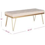 Banc Marcella - FOX6224 - Safavieh Couture
