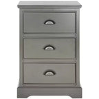 Griffin 3 Drawer Side Table - AMH5717 - Safavieh Couture