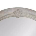 Miroir rond en MDF Kate and Laurel Irelyn, 26 po de diamètre, gris