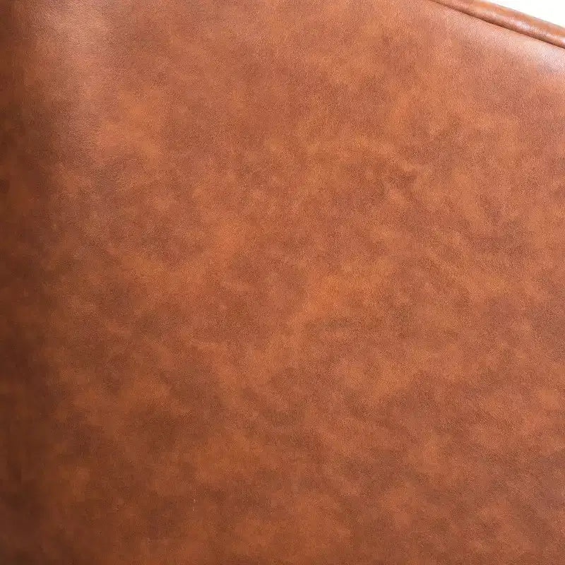 Fauteuil à dossier en tonneau commercial de style club Flash Furniture Dean avec base pivotante en métal à 360 degrés et accoudoirs inclinés