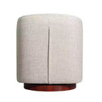 Fauteuil à dossier en tonneau commercial de style club Flash Furniture Dean avec base pivotante en métal à 360 degrés et accoudoirs inclinés