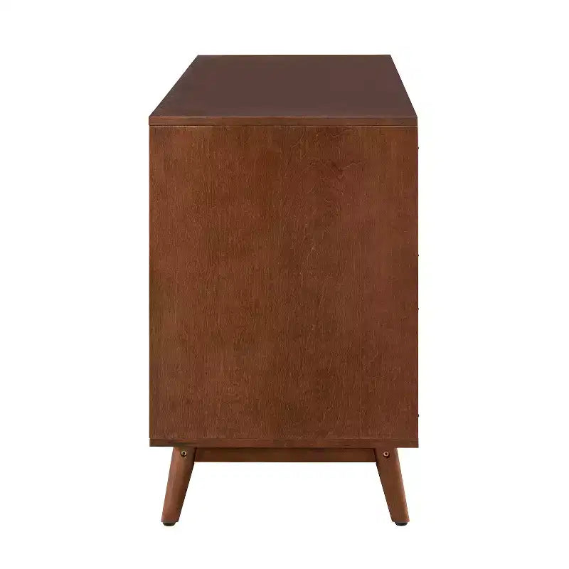 Enfilade Chris 58 à 3 tiroirs avec portes à lattes | KARAT HOME