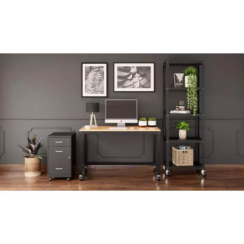 Space Solutions 72 Étagère métallique décorative à 5 niveaux