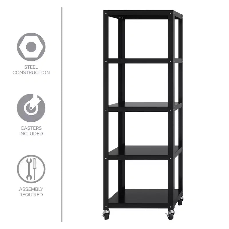 Space Solutions 72 Étagère métallique décorative à 5 niveaux