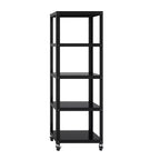 Space Solutions 72 5 Shelf Steel Decorative Bookshelf