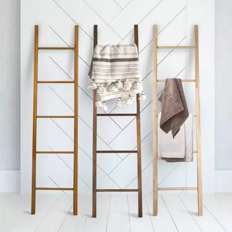 Échelle décorative en bois massif - Flora Home