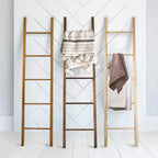 Échelle décorative en bois massif - Flora Home