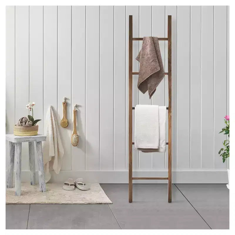 Échelle décorative en bois massif - Flora Home