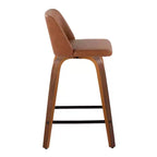 Lot de 2 tabourets de bar à hauteur de comptoir basse Toriano - LumiSource