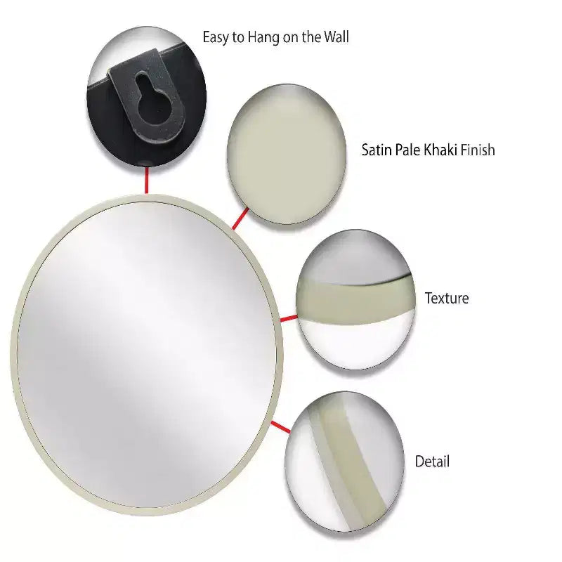 20 miroir mural Calliope Matte Meadow - Infinity Instruments