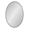 23x32 Elmora Fluted Oval Wall Mirror - Kate & Laurel All Things Decor