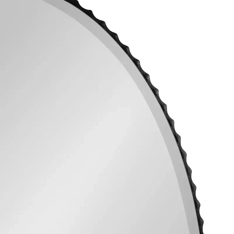 Miroir mural ovale cannelé Elmora 23x32 - Kate & Laurel All Things Decor