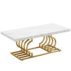Tribesigns Modern Rectangular Coffee Table
