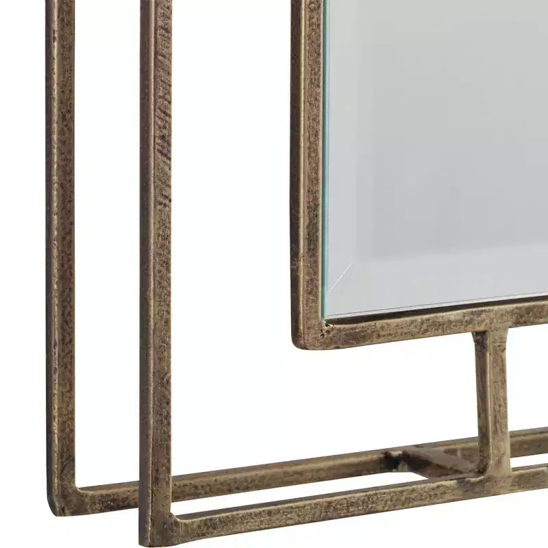 Miroirs muraux Rutledge Uttermost Or vieilli 7 3/4 x 30, lot de 2