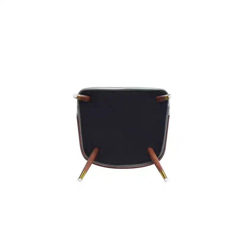Lot de 2 chaises de salle à manger modernes Reeva en similicuir - Manhattan Comfort