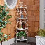 Étagère d'angle 4 niveaux Turuca - Intérieur/Extérieur - PAT5034 - Safavieh