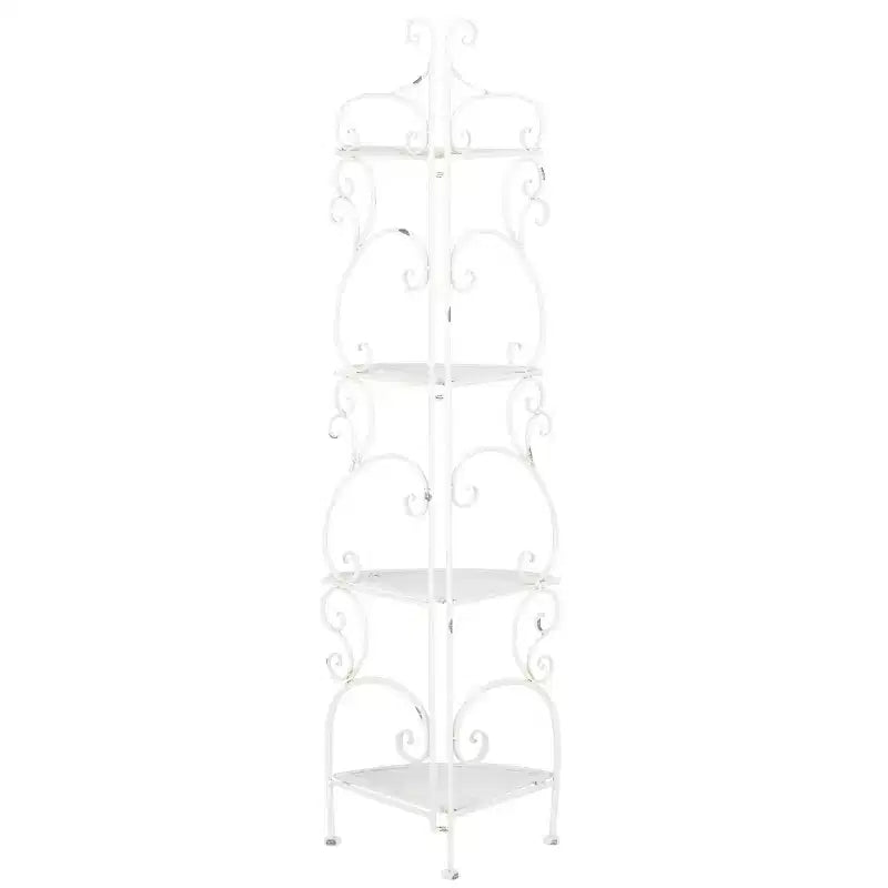 Étagère d'angle 4 niveaux Turuca - Intérieur/Extérieur - PAT5034 - Safavieh