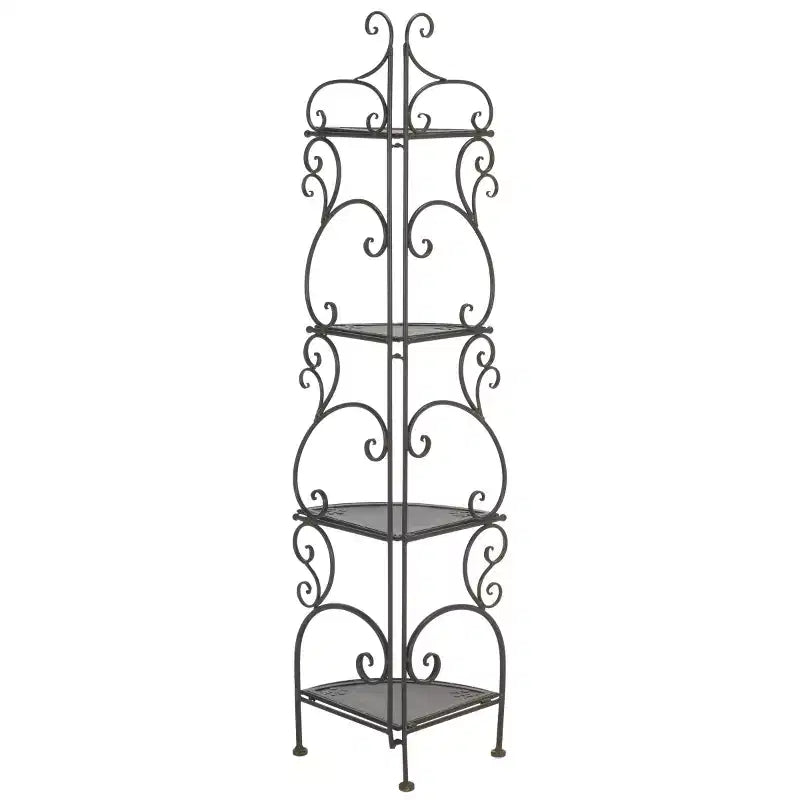 Étagère d'angle 4 niveaux Turuca - Intérieur/Extérieur - PAT5034 - Safavieh