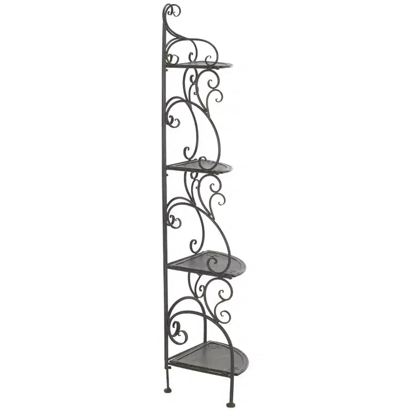 Étagère d'angle 4 niveaux Turuca - Intérieur/Extérieur - PAT5034 - Safavieh