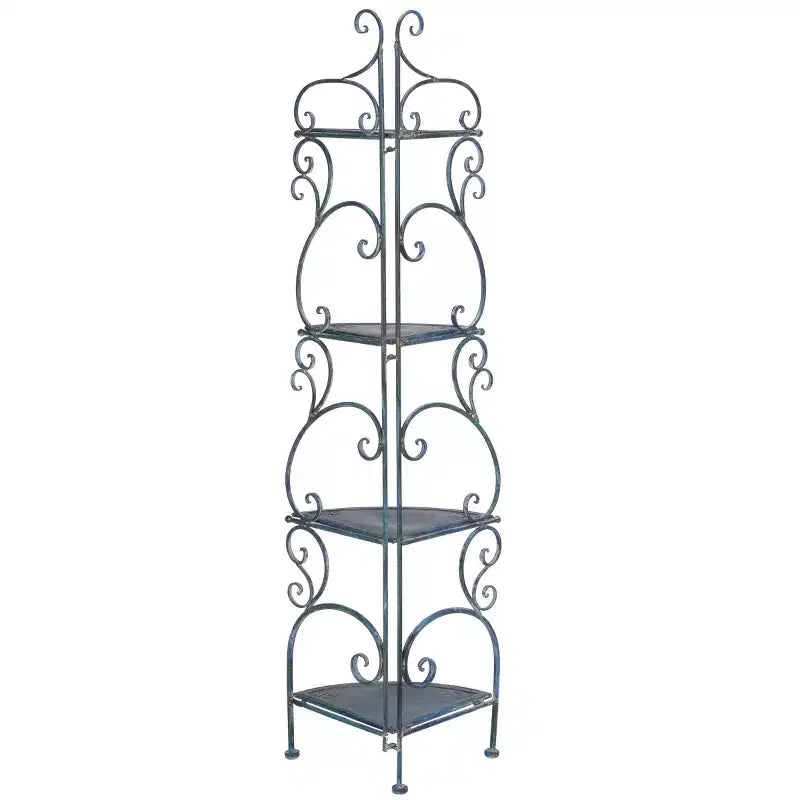 Étagère d'angle 4 niveaux Turuca - Intérieur/Extérieur - PAT5034 - Safavieh