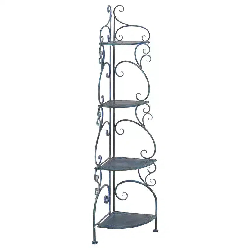 Étagère d'angle 4 niveaux Turuca - Intérieur/Extérieur - PAT5034 - Safavieh