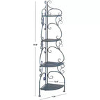 Étagère d'angle 4 niveaux Turuca - Intérieur/Extérieur - PAT5034 - Safavieh