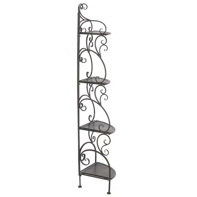 Étagère d'angle 4 niveaux Turuca - Intérieur/Extérieur - PAT5034 - Safavieh