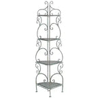 Étagère d'angle 4 niveaux Turuca - Intérieur/Extérieur - PAT5034 - Safavieh