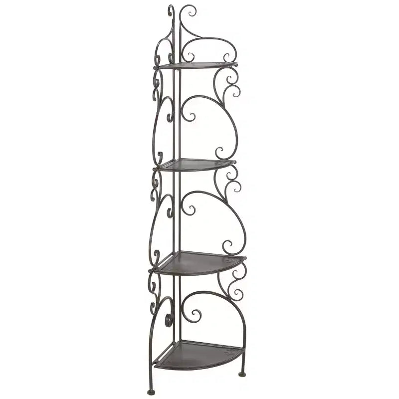 Étagère d'angle 4 niveaux Turuca - Intérieur/Extérieur - PAT5034 - Safavieh
