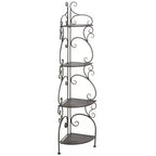 Étagère d'angle 4 niveaux Turuca - Intérieur/Extérieur - PAT5034 - Safavieh