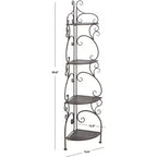 Étagère d'angle 4 niveaux Turuca - Intérieur/Extérieur - PAT5034 - Safavieh
