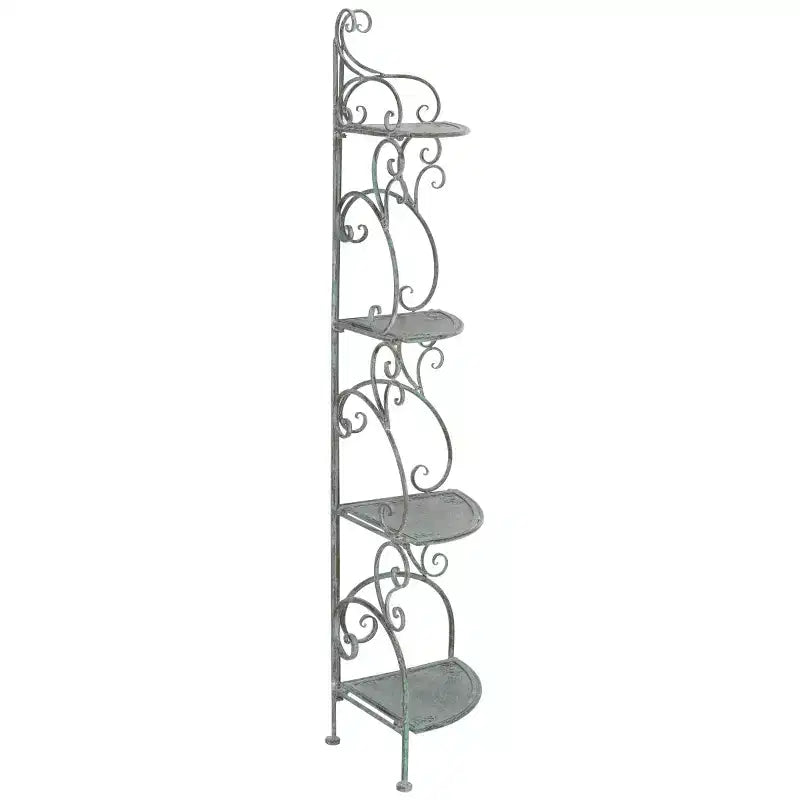 Étagère d'angle 4 niveaux Turuca - Intérieur/Extérieur - PAT5034 - Safavieh