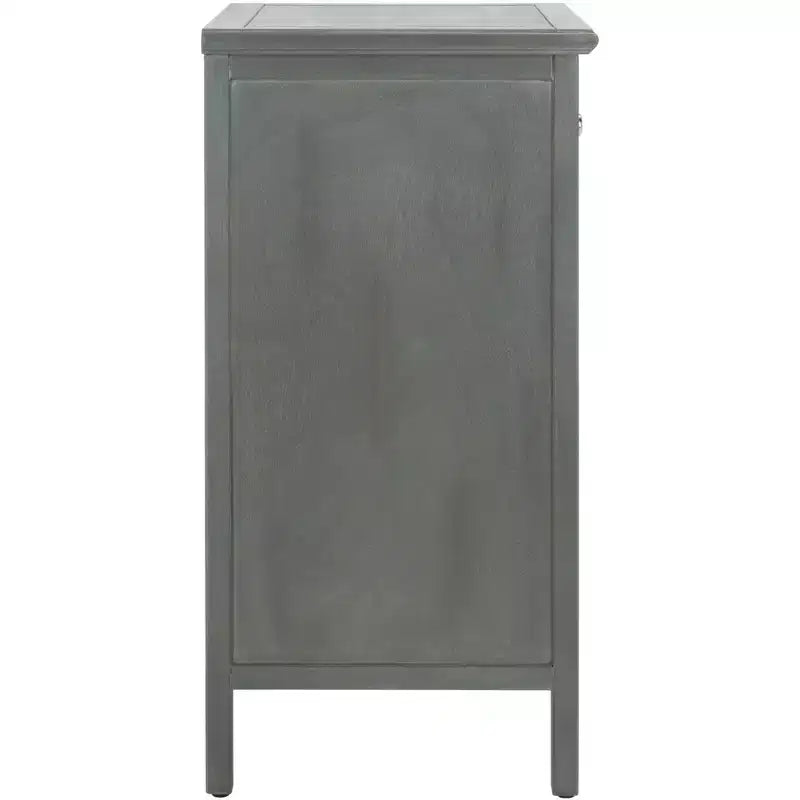 Table de chevet Ziva avec 1 tiroir et armoire en verre - AMH6630 - Safavieh Couture