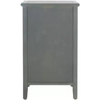 Table de chevet Ziva avec 1 tiroir et armoire en verre - AMH6630 - Safavieh Couture