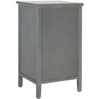 Table de chevet Ziva avec 1 tiroir et armoire en verre - AMH6630 - Safavieh Couture