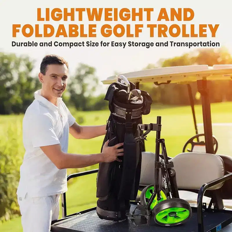 Chariot de golf pliable à 3 roues Jovial - JOVGF26