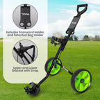 Chariot de golf pliable à 3 roues Jovial - JOVGF26