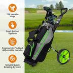 Chariot de golf pliable à 3 roues Jovial - JOVGF26